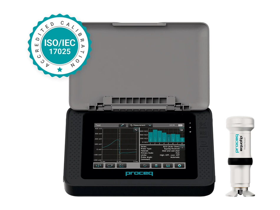 Medidor de dureza portátil - Equotip 550 Rockwell