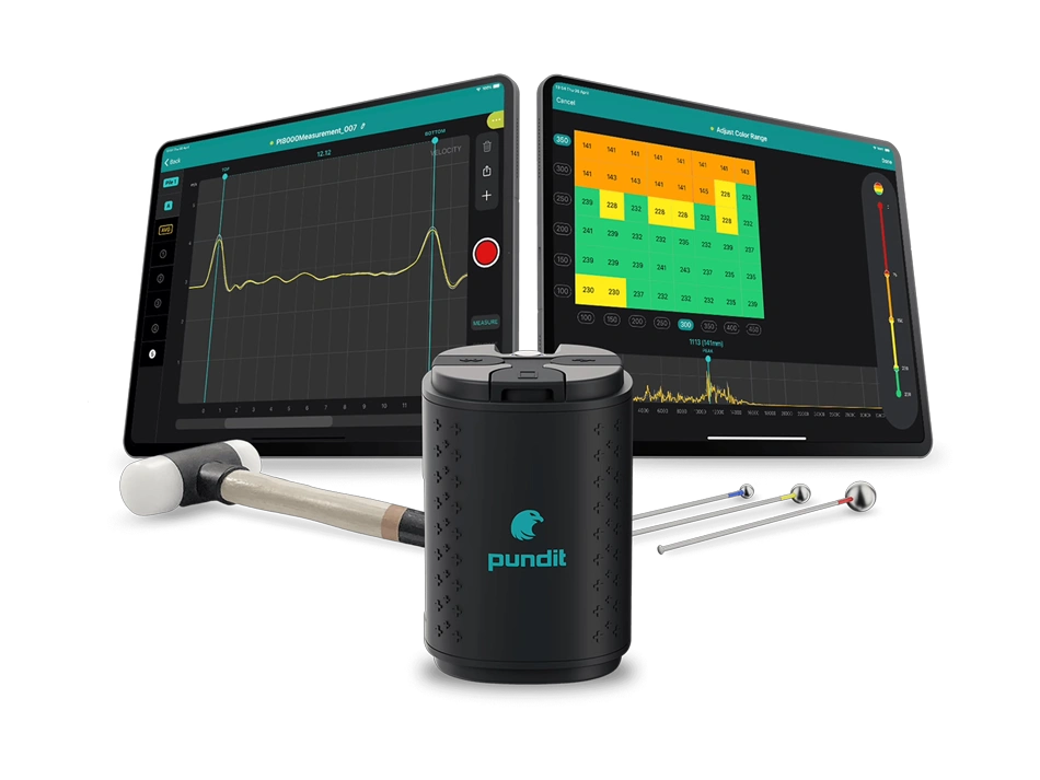 Ultrassom para concreto PROCEQ - PI8000