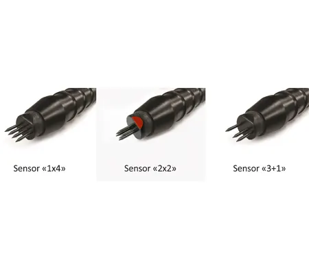 Sensor «1×4» para medidor de profundidade de fissuras 281M IMG6